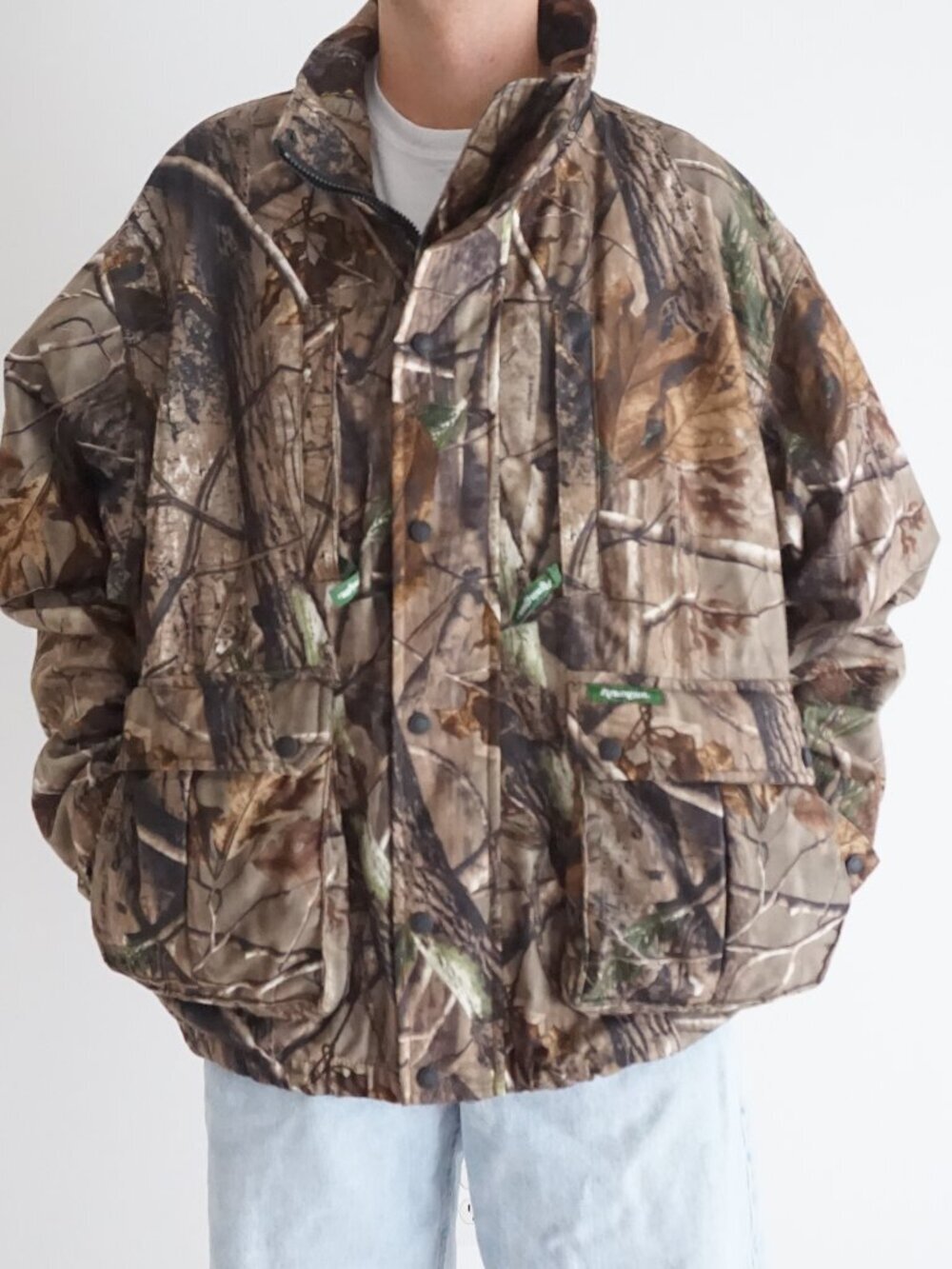 Remington Realtree Camouflage Hunting Jacket Outdoor Fishing Waterproof Coat XL